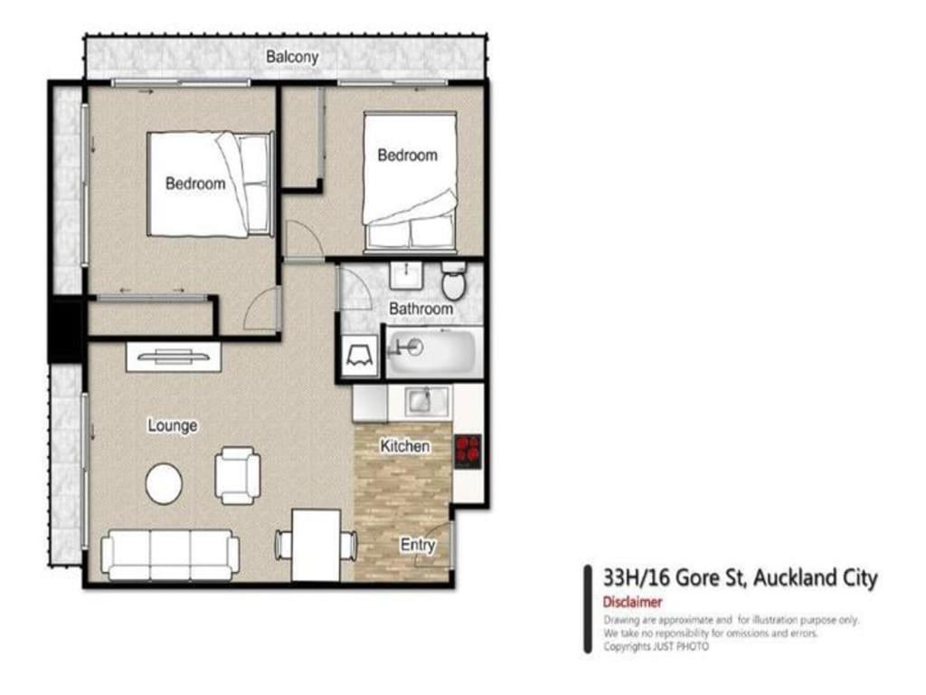 Luxury 2br In Cbd Pool, Gym, Prime Spot Apartment Auckland